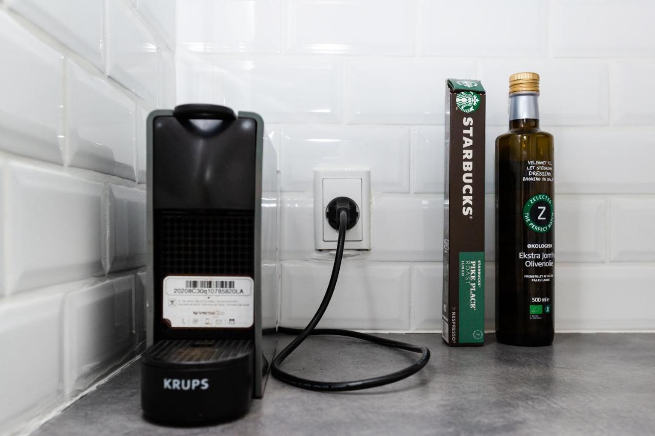 200 M Fra Rutebilstation - Privat Terrasse, Grill Daire Århus Dış mekan fotoğraf